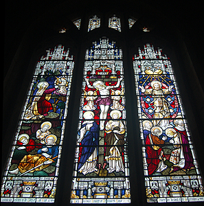 The chancel east window June 2012